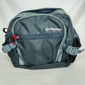 Outdoor Products Mountain 6.5 Ltr on Waist Pack Fanny Pack, UNISEX. PolyesterZip